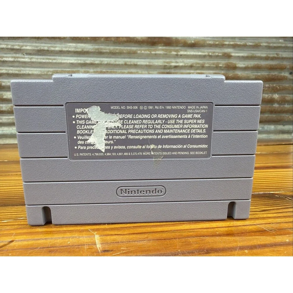 Todd McFarlane's Spawn: The Video Game Super Nintendo Tested & Working